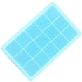thumbnail image 4 of Yuarrent Bandeja de cubitos de hielo lavable, 15 rejillas, molde de bloque de hielo para bebidas, molde de Chocolates para dormitorio de cocina para el Herramientas y accesorios para hornear Azul Yuarrent HA000196-03B, 4 of 7