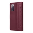 thumbnail image 3 of JTCASES Compatible with Samsung Galaxy S20 FE 5G 6.5 inch Case Wallet Flip Folio Case [Kickstand] with RFID Blocking Card Holders [Shockproof] Wrist Strap Cover for Men Women Girls, Winered, 3 of 12