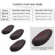 thumbnail image 4 of Kenally Reemplazo de la cubierta del asiento de la motocicleta Componentes de la silla para sentarse profesional Accesorio de equitación Cojín del Gafas de moto Negro METRO Kenally VI016597-01, 4 of 6