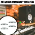 thumbnail image 4 of MasteelfCA 4PCS Speaker Spike Pad Universal Speaker Isolation Stand Feet Cone Base, 4 of 8