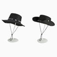 thumbnail image 4 of Chapeau de Pêcheur pour Hommes Été Extérieur Protection Solaire Visage Protection UV Grand Bord, 4 of 6
