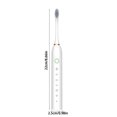 thumbnail image 3 of Wovilon 8 Brush Heads Electric Toothbrush For Adults USB Charging, 3 of 6