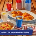 thumbnail image 4 of Hefty Party On Disposable Plastic Party Cups, Patriotic Assorted Colors and Festive Print, 16 oz. & 18oz., 80 Count, 4 of 8