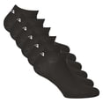 thumbnail image 1 of FILA Calcetines de deporte unisex, paquete de 6 - Invisible, calcetines cortos, logotipo (2x 3 pares) Negro 35-38, 1 of 3