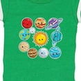 thumbnail image 4 of Inktastic Happy Sun Moon and Planets Boys or Girls Baby Bodysuit, 4 of 5