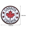 thumbnail image 2 of CTIRCHIU 8Pcs Canada Flag Brooch Pins Versatile Use for Hats Clothing Bags, 2 of 8
