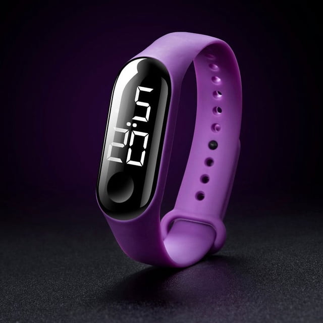 WIFKLSIIPG Montres Sport Lumineuses à Capteur LED pour Hommes et Femmes