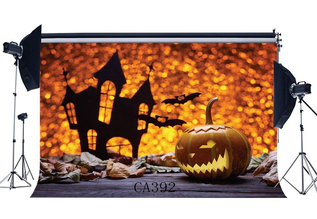Halloween Theme Backdrop 7x5ft Polyester Photography Background Scarey Grinning Pumpkin Lamps Bokeh Haloes Wilderness Fallen Leaves Scene Trick Or Treat Party Horror Night Kids Baby Shoot Halloween Theme Backdrop 7x5ft Polyester Photography Background Scarey Grinning Pumpkin Lamps Bokeh Haloes Wilderness Fallen Leaves Scene Trick Or Treat Party Horror Night Kids Baby Shoot
