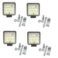 thumbnail image 1 of 4X 48W 6000k LED Spot Beam Square Luces de Trabajo de la Lampara del Tractor del Camion 4WD SUV 12V 24V, 1 of 5