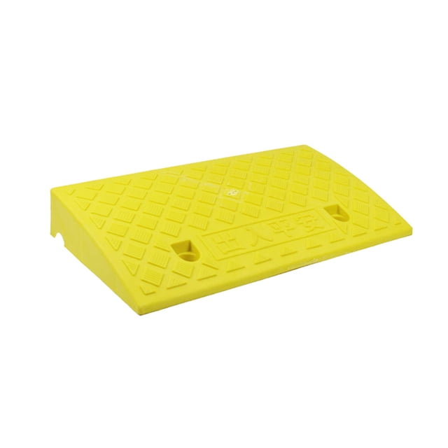 Rampa de entrada para coche, herramientas estables y compactas, resistente al desgaste, almohadilla para pendiente de carretera, estera triangular B