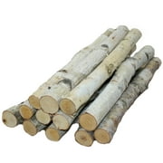 Birch logs 1" to 1.5'' x 15.5" to 17.5'' Long - Set of 12 logs