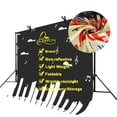 thumbnail image 4 of ABPHOTO Polyester 7x5ft Music Elements Backdrop Piano Black and White Keys Music Elements Photography Background and Studio Photography Backdrop Props, 4 of 5