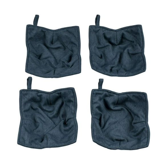 Lippert 2022107823 Fabric Bowl Protector-4 Pc-Navy Blue