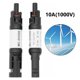 thumbnail image 3 of Conector MC-4 con diodo, conector de panel solar paralelo con diodo de 10 A/15 A/20 A CC 1000 V, adaptador de cable solar fotovoltaico MC-4 macho/hembra (10 A), 3 of 5