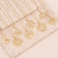 thumbnail image 2 of 2022 New Fashion Jewelry Gold Plated Zircon Heart Necklace Mother's Day Gift Simple MAMA Letter Necklace Women Gao Jinjia LED, 2 of 2