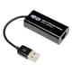 thumbnail image 2 of Adaptador de Red USB 2.0 de Alta Velocidad a Ethernet 10/100 Mbps Tripplite U236-000-R, 2 of 2