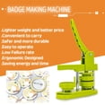thumbnail image 6 of Button Badge Maker DIY Blank Pin Button Punch Press Machine Badge Mould DIY Button Pin Badge Maker, 6 of 9