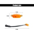 thumbnail image 2 of 3 luces LED para parrilla delantera de coche, compatibles con Ford F150, F250 y F350 Raptor (2004-2019) y Dodge Ram 1500 (2013-2018), lente amarilla LED., 2 of 5