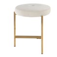 thumbnail image 4 of Tabouret de vanité contemporain Chloe, par LumiSource, 4 of 7