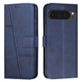 thumbnail image 2 of Compatible for Google Pixel 7 Wallet Case,[Magnetic Closure][Kickstand][Wrist Strap][Card Holder Slots] RFID BlockingTPU Interior Protective PU Leather Folio Flip Shockproof Cover,Royalblue, 2 of 11