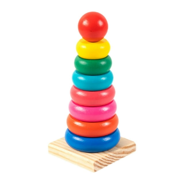 Juguete apilable Montessori para bebés, juguete apilable para niños, niñas y niños. 85x85x20cm