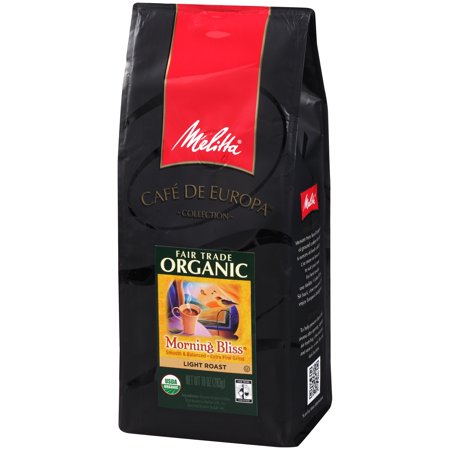 Melitta Organic Fair Trade Sumatra Ground Coffee, Morning Bliss, 10 Oz