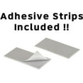 thumbnail image 4 of Alpine Black Reserved Sign, Durable ABS Plastic with Adhesive Back, Spot Reservation for Restaurant & Business, 4 of 5