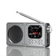 thumbnail image 1 of Altavoces Inalámbricos Bluetooth 5.4 de 87,5-108 MHz, Radio FM Portátil para Exteriores, Reproductor de Música MP3, Compatible con Auriculares, Reloj TF., 1 of 5