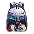 thumbnail image 1 of Goofa The Nightmare Before Christmas Pattern Casual Backpack for School & Travel – Lightweight Ergonomic Backpack with Laptop Compartment, Multiple Pockets-One Size, 1 of 5