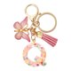 thumbnail image 1 of Llavero Con Borla Y Mariposa  Letras Del Alfabeto para Carteras Color Rosa, 1 of 9