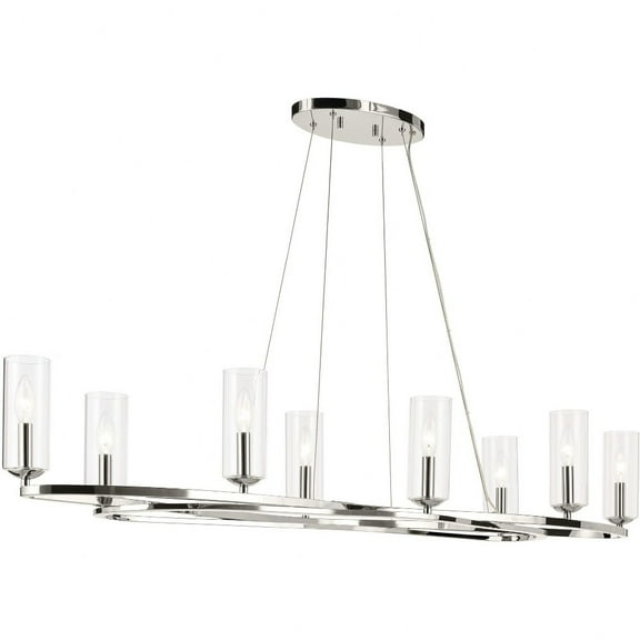 Kichler Lighting - Harpin - 8 Light Oval Chandelier-8.75 Inch Tall and 16.25