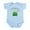 Sky Blue, variant on CafePress - Frog Passover Plague Infant Bodysuit - Baby Light Bodysuit, Size Newborn - 24 Months