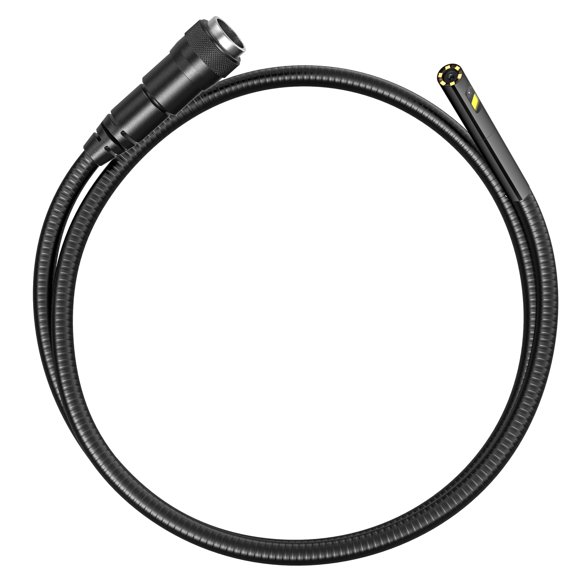 Teslong Câble de Remplacement pour Endoscope avec Lumière, Caméra d'Inspection à Double Objectif 5.5mm/0.21 Pouces Sonde Étanche Compatible avec NTS500, NTS300 (3.3 Pieds)