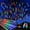 Colorful, variant on Viworld 30cm 8 Tubes 192 LEDs Meteor Shower Rain Lights Outdoor Indoor, Multicolor Waterproof Meteor Shower Lights for Christmas Halloween Valentine's Day Wedding Birthday Party Business Decoration
