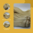 thumbnail image 2 of Blonde Straight Clip Ins - 7 Pcs - with a Free Eye Lash Extensions, 2 of 7