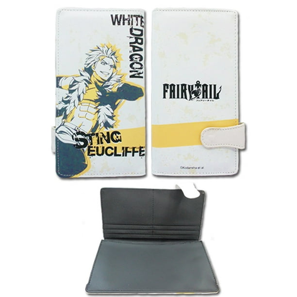 Fairy Tail Wallet Fairy Tail New Sting Eucliffe White Dragon Toys Anime Ge Walmart Com Walmart Com