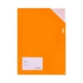 thumbnail image 1 of Sturdy Plastic Folder Fact Pp Set of format Made of Translucent Pp with Name Tag and Inside Pocket, 1 of 5