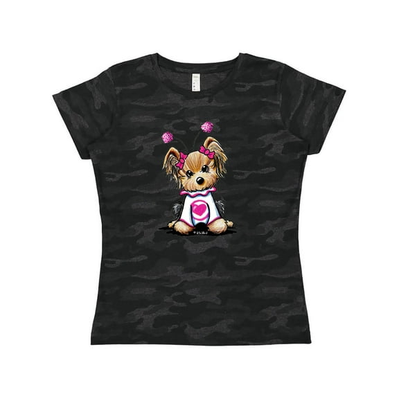 Inktastic Love Bug Yorkie Women's T-Shirt