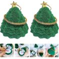 thumbnail image 4 of Christmas Tree Christmas Tree Engagement Ring Box Decorative Christmas Tree Decorative Jewelry Case Ring Box Christmaschristmas Decorationgreen2 Pcs, 4 of 5