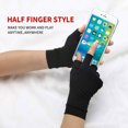 thumbnail image 3 of Flmtop 1 Pair Compression Finger Support Joint Pain Relief Arthritis Therapy Gloves, 3 of 7