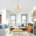 thumbnail image 4 of Bella Depot Moden Crystal 3-Light Pendant Light Kitchen Island Pendant Light, 4 of 10