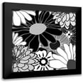 thumbnail image 1 of Sophie 6 15x15 Black Modern Framed Museum Art Print Titled - Flower Power, 1 of 5