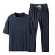 thumbnail image 4 of Conjuntos Cortos para Hombres sin Mangas Seco Rápido Y Pantalones Cortos Divididos Dos Piezas, Deportes de Ocio Dos Piezas Pantalones Conjunto, 4 of 4