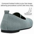 thumbnail image 4 of CHICVOMEY Women's Knit Pointed-Toe Flats Shoes - Comfortable Slip On Casual Walking Flats for Work Office, 4 of 8