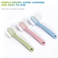 thumbnail image 7 of PENGXIANG 3pcs Long Handle Grip Nail Brush Fingernail Scrub Cleaning Brushes Clothes Shoes Scrubbing Brushes Home Laundry Cleaning Tool, 7 of 7