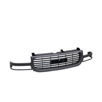 Tomoka Replacement Parts Front Grille Grill Compatible With GMC Sierra 1500 2500 Yukon Yukon XL 1500 Yukon XL 2500 Sierra 1500HD 2500HD 3500 For 1999-2006 Pickup Truck