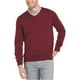 thumbnail image 2 of IZOD suéter con cuello en V para hombre, rojo, grande IZOD Pull-over, 2 of 2
