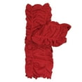 thumbnail image 4 of Wrapables Little Girls 3 Pair Gathered Ruffles Leg Warmers, Lilac, Cherry Red, Fuschia, 4 of 5