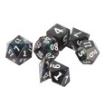 thumbnail image 2 of Dados de juego de rol ANGGREK Resina 7 piezas, 2 of 8