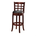 thumbnail image 1 of Boraam Kyoto Bar Height Swivel Bar Stool in Cherry, 1 of 5